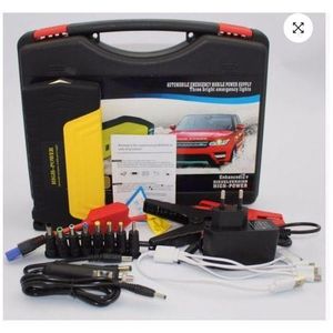 Jump Start High Power JUMP STARTER KIT And POWER BANK For Laptop & Mobile Devices - Emergency Car Battery 50800mAh 12V ULTRASAFE LITHIUM - Torch Light- MULTI FUNCTION - HIGH BOOST PLUS