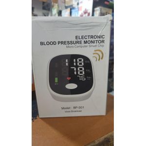Bp  Newest Technology Family Care Language Voice Broadcast Portable Intelligent Electronic Digital Blood Pressure Monitor With Cuff Length For Healthy Living