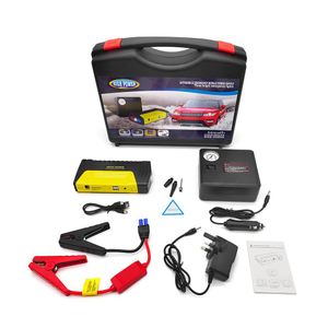 Car jump starts with tyre inflator  