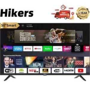 Hikers 50" Inch Frameless Android Smart 4k LED TV 