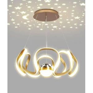 ESCLIGHTING Luxury Crystal Pendant Chandelier - Gold