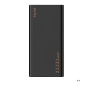 Tecno 20000mAH Power Bank Supports Type C Fast Charging