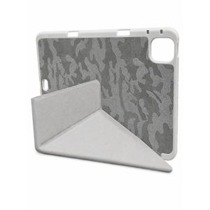 Pouch iPad Pro 11-Inch (2024) Premium Origami Folding Case – Light Gray Camou