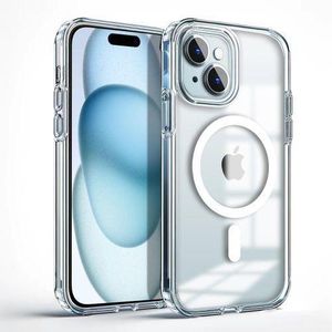 Iphone 14 Plus MagSafe Transparent Back Case