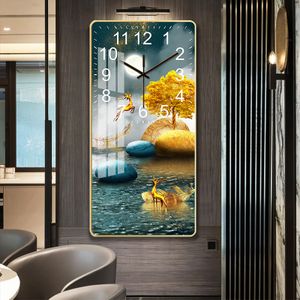60cm High 29.8cm Wide Pendulum/silent Movement Wall Clock