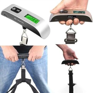 FREETOO Portable Luggage Scale Digital Travel Scale Suitcase Scales Weights  with Tare Function 110 lb/ 50KG Capacity