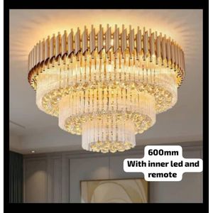 Nordic Crystal Chandelier Round Size60cm 