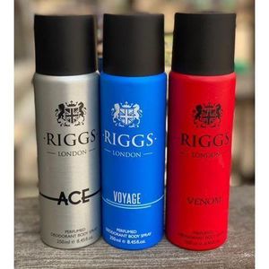 Riggs  London Long Lasting Body Spray 250ml 3pcs A2-102299