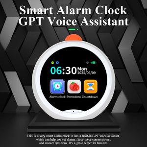 MingDe era AI time robot voice intelligent wake-up alarm clock time manager timer countdown tomato clock conversation companion