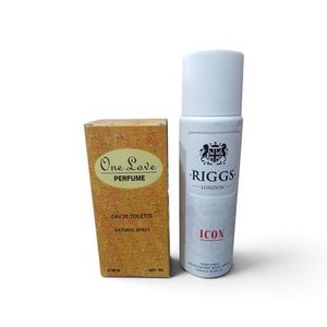 Riggs body spray and One-Love 2pcs 02-3202