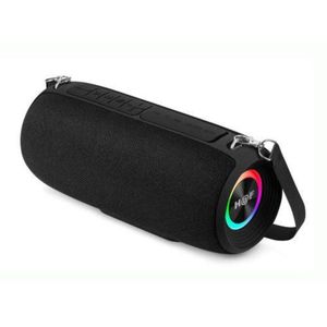 Hf Wireless Bluetooth Speaker – 10W Stereo Sound, RGB , FM Radio, Portable Strap Design
