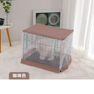 Portable Dog Pet Cage Crate Cover Waterproof Indoor Outdoor Sunscreen