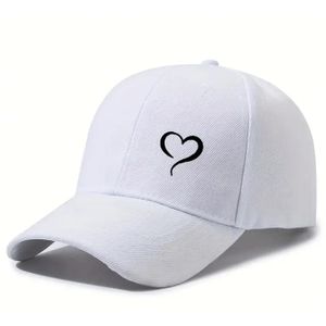 Unisex City Face Cap: White 