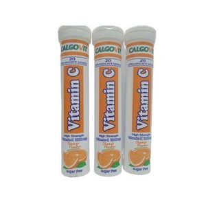 Calgovit  High Strength (Effervescent) Vitamin C 1000mg - Pack Of 3