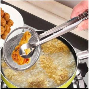 STAINLESS STEEL FOOD PICKER AND STRAINER