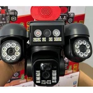 P91 Ultra HD 4G Solar PTZ Camera: 12MP Multi-Lens Wireless Outdoor Security CCTV
