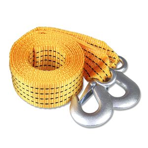 Tow Straps Heavy Duty with Hooks, Blue Luminous Tow Rope 2” x 13.1