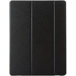 Samsung Galaxy A7 Lite Smart Tab Ultra-Slim Crystal Clear Back Tablet Case – Tri-Fold Stand Folio Cover