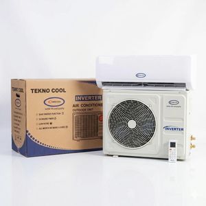 TEKNOCOOL 1HP inverter air conditioner 80% energy saving fast cooling copper compressor installation kit inside 