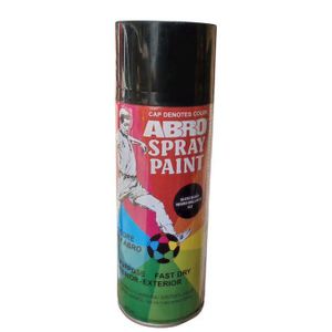 ABRO Black MultiPurpose Spray Paint 