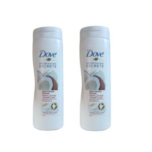 Dove Restoring ritual body lotion 400ml ×2