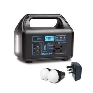 Duravolt Solar Power Portable LED lights 12V battery Solar charing AC charging DSPP-150