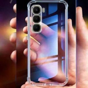 Infinix HOT 60i Crystal Clear Shock Proof Transparent Back Case