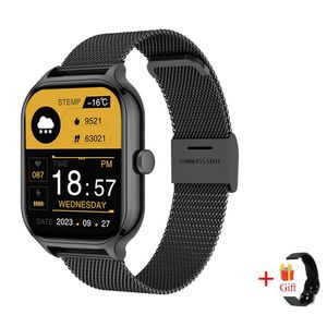 H9Max Smart Watch Double Straps Sports Bluetooth Call Information Notification Touch Screen