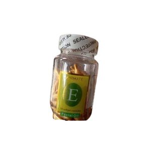 Animate  Vitamin E Facial Essence Oil - 60 Softgel Capsule(animate) (Gold) 