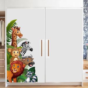 Jungle Animal Kids' Wall Stickers For Kids Bedroom & Playroom - Bring the Safari Home!