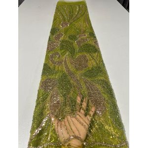 LACE & BEADS Exotic Hand beaded Net Lace