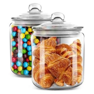 1PC Glass Container with Lid