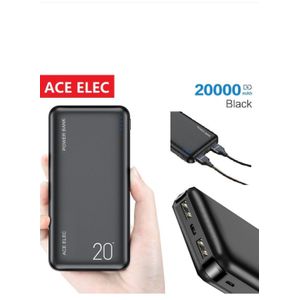 Ace Elec  20000 mAh ultra slim portable power bank 