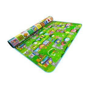 Children Foldable Waterproof Crawling And Play Mat - 195x145cm