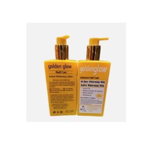 golden glow Intensive Half Cast 10 Days whiteninng MIlk Active Whiteninng MIK -1pc