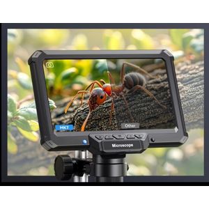 LCD Digital Microscope – 4.3” HD Screen, 1080P, Up to 1200X Magnification with Metal Stand