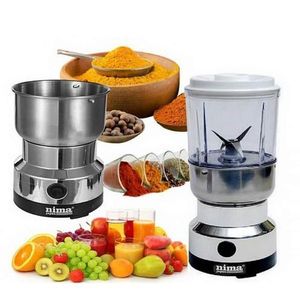 Nima 150w Electric Super Speed Dry Spices Grinder/ Blender/ Miller - Silver