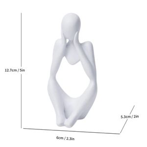 Female Thinking Figurine