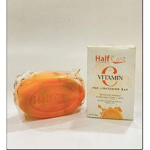 Half Cast Half Cast-Vitamin C Pro Lightening Bar Soap -200g.