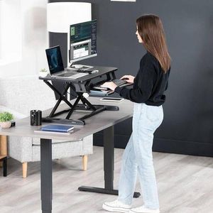 Desk Converter Height Adjustable Sit To Stand Riser- 80cm & 100cm