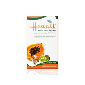 Hawaii Papaya Calamansi Soap X 4 Bars 