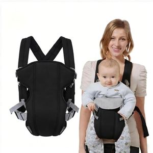 TiLECC Adjustable Baby Carrier for Toddler, Newborn Baby Carrier from Birth, Baby Carrier Strap, Baby Carrier 3.5-15kg, Black