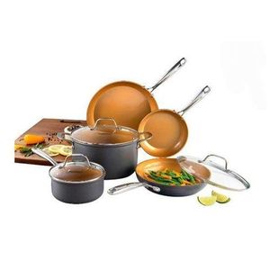 Gotham Steel Steel Pro Hard Anodized Non-stick Cookware Set