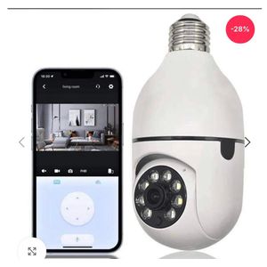 360 DEGREE PANORAMIC WIRELESS AUTO TRACKING BULB PTZ WIFI CAMERA