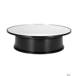 Rechargeable 360 Display Rotating Table