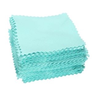 50pcs 8x8cm Jewelry Cleaning Cloth Polishing Cloth For Sterling