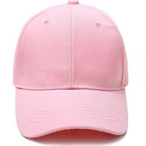 Excellent Plain Baseball/Face Cap - Pink