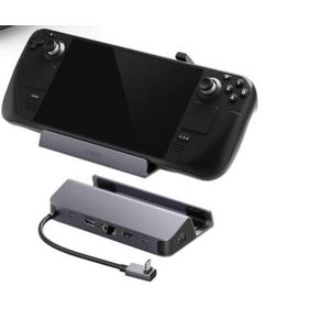 Anker 6-in-1 Steam Deck Dock, USB C Hub with HDMI 4K@60Hz, 1Gbps Ethernet, 6ft Ultra HD 4K