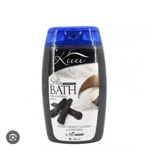 Kuu Spa Salt Scrub Bath - Charcoal