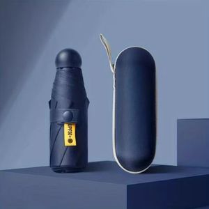 Light Mini Capsule Pocket Umbrellas. Compact Umbrella - Portable Sunscreen UV Protection Parasol